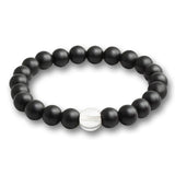 Black Lava Natural Stone Beads Bracelets