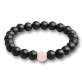 Black Lava Natural Stone Beads Bracelets