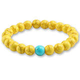 Yellow Natural Stone  Bracelets For Women