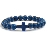 Prayer Beads Natural Stone Green Blue Turquoises Bracelets for Women