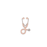 Creative 18 styles Colorful Brooches Doctor Nurse Stethoscope