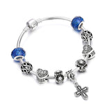 Charms Bracelet & Bangles Silver Bead Bracelets
