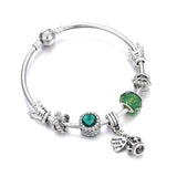 Bracelets Women Fashion Heart Flower