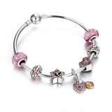 Heart Stars Flower Ball Women Bracelet