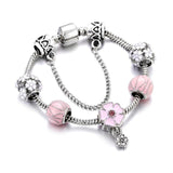 Heart Stars Flower Ball Women Bracelet