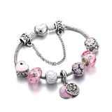 Heart Stars Flower Ball Women Bracelet
