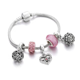 Heart Stars Flower Ball Women Bracelet