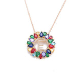 26 Alphabe Letter Necklaces For Woman