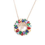 26 Alphabe Letter Necklaces For Woman