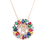 26 Alphabe Letter Necklaces For Woman